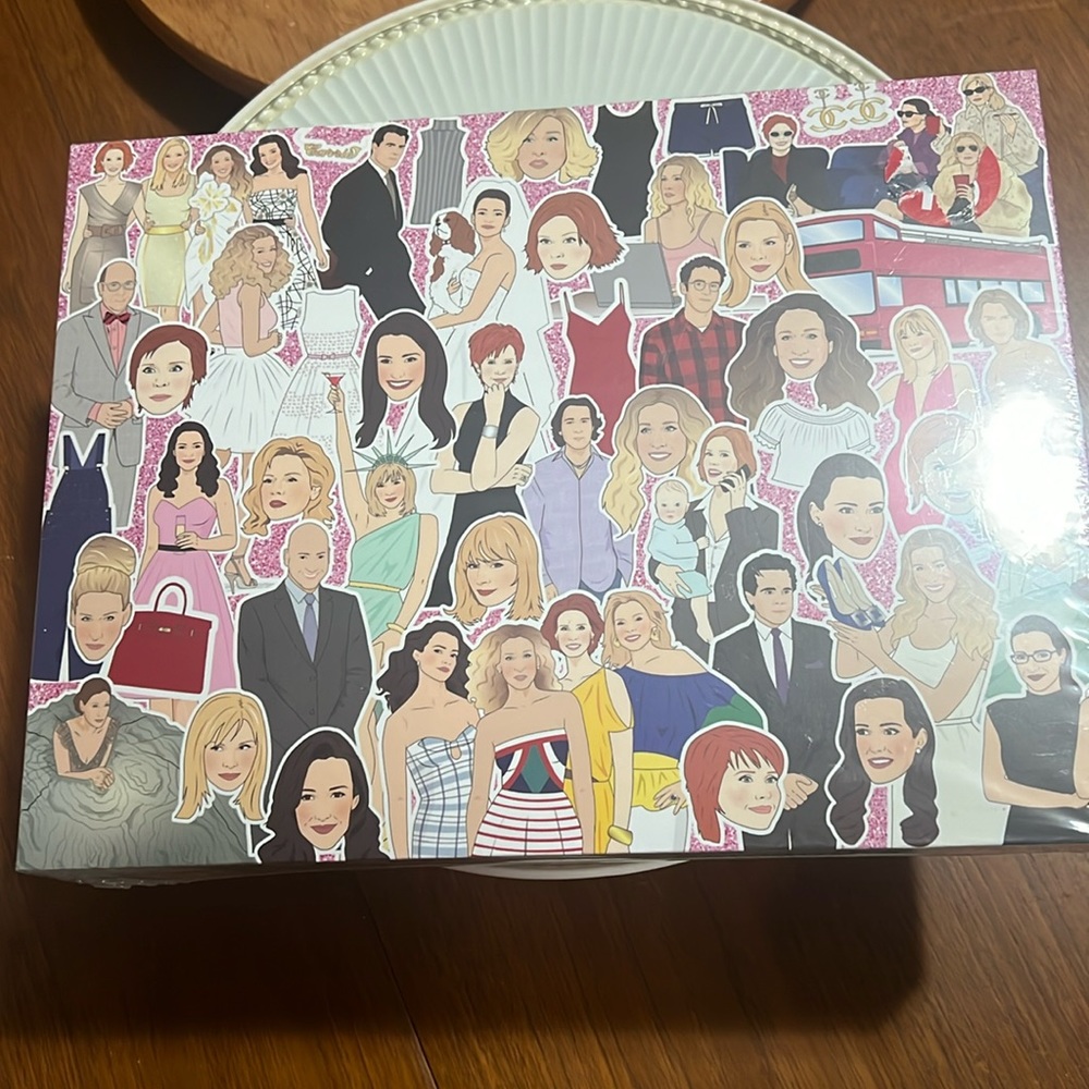 New Sex in The City Illustration 500-pc Puzzle Carrie Miranda Charlotte Samantha